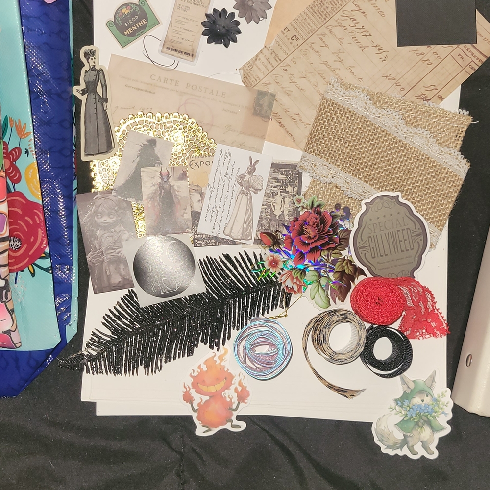Junk Journal Kit With Paper And Supplies